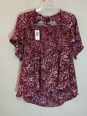 NWT Back Bow Flutter Top Torrid 3X